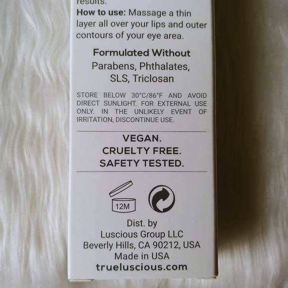 NEW *FULL SIZE* True + Luscious Flowerdose Lip & Eye Serum - Picture 7 of 11
